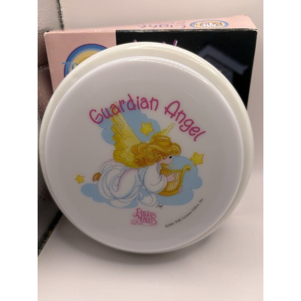 Precious Moments Guardian Angel Night Light 2001 Enesco Lamp w Box